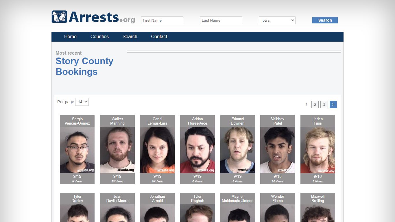 Story County Arrests and Inmate Search